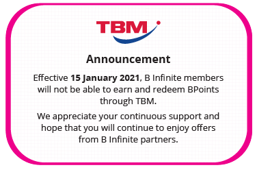TBM Announcement