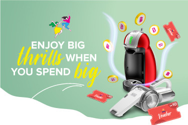 Winners of January Biggest Spender Contest