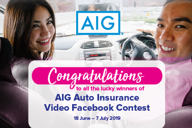 AIG Auto Insurance Video Facebook Contest Winners