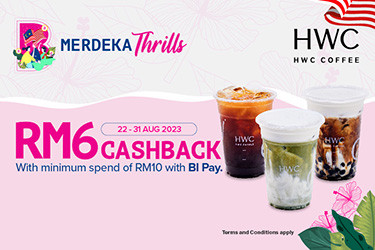 Congratulations to all our RM6 Cashback @ HWC Coffee Promotion winners!