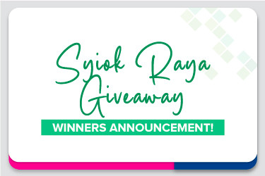 Campaign Ended : Syiok Raya Giveaway 🎁🎁🎁