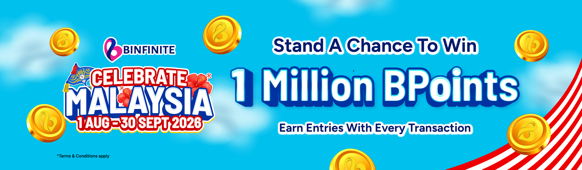 Win Over 1 Million BPoints!