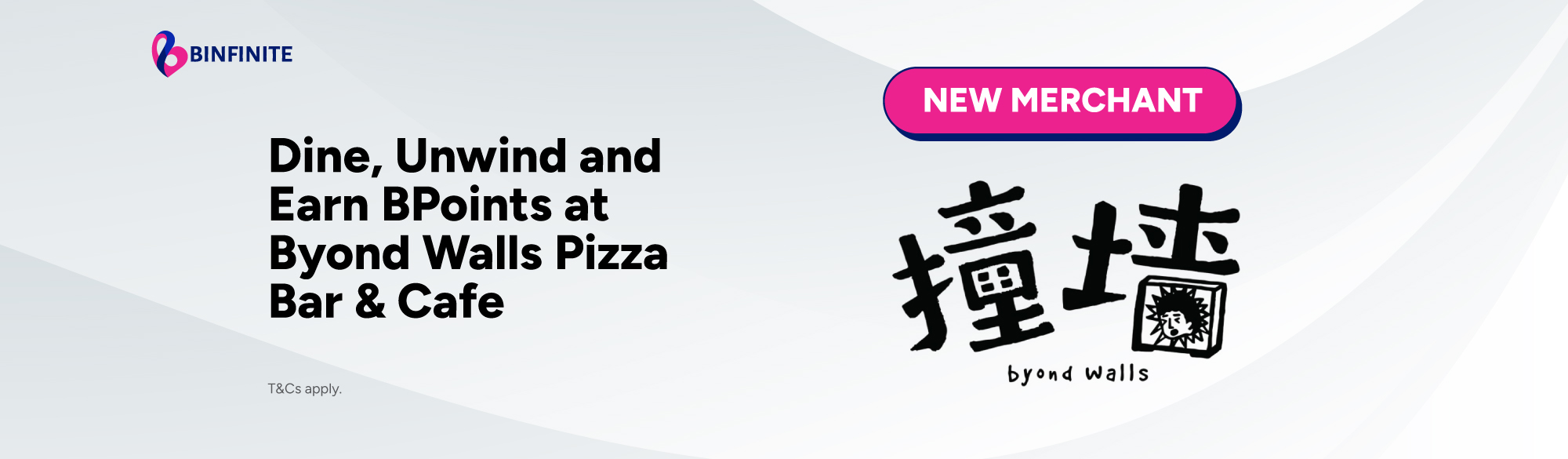 Meet Our New Merchant: Byond Walls Pizza Bar & Cafe