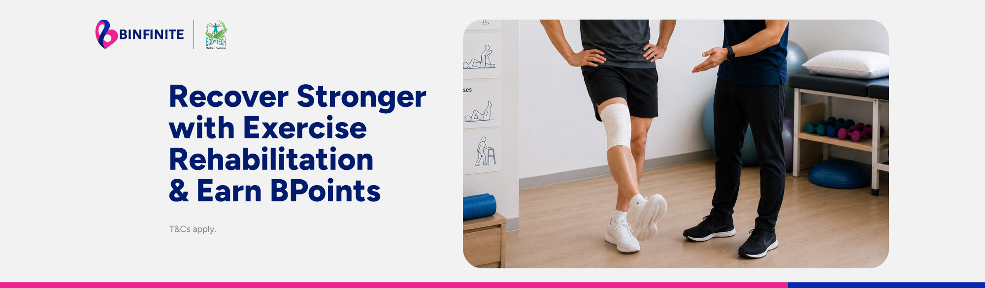 Recover Stronger with Exercise Rehabilitation at Bodytech Wellness Solutions