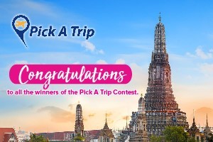 Win A Trip to Bangkok with Pick A Trip!